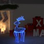 vidaXL Rentier Weihnachtsdekoration mit Mesh 306 LEDs 60x24x89 cm vidaXL Rentier Weihnachtsdekoration mit Mesh 306 LEDs 60x24x89 cm