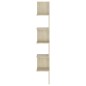 vidaXL Wand-Eckregal Sonoma-Eiche 20x20x127,5 cm Holzwerkstoff vidaXL Wand-Eckregal Sonoma-Eiche 20x20x127,5 cm Holzwerkstoff