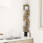 vidaXL Wand-Eckregal Sonoma-Eiche 20x20x127,5 cm Holzwerkstoff vidaXL Wand-Eckregal Sonoma-Eiche 20x20x127,5 cm Holzwerkstoff