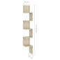 vidaXL Wand-Eckregal Sonoma-Eiche 20x20x127,5 cm Holzwerkstoff vidaXL Wand-Eckregal Sonoma-Eiche 20x20x127,5 cm Holzwerkstoff