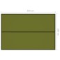vidaXL Outdoor-Tarp 3x2 m Grün vidaXL Outdoor-Tarp 3x2 m Grün