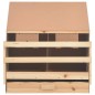 vidaXL Legenest Hühnernest 2 Fächer 63 x 40 x 65 cm Massivholz Kiefer vidaXL Legenest Hühnernest 2 Fächer 63 x 40 x 65 cm Massivholz Kiefer