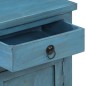 vidaXL Nachttisch Massivholz Mango 40x30x50 cm Blau vidaXL Nachttisch Massivholz Mango 40x30x50 cm Blau