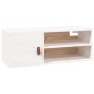 vidaXL Wandschränke 2 Stk. Weiß 80x30x30 cm Massivholz Kiefer vidaXL Wandschränke 2 Stk. Weiß 80x30x30 cm Massivholz Kiefer