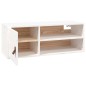 vidaXL Wandschränke 2 Stk. Weiß 80x30x30 cm Massivholz Kiefer vidaXL Wandschränke 2 Stk. Weiß 80x30x30 cm Massivholz Kiefer