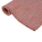 vidaXL Outdoor-Teppich Flachgewebe 120x170 cm Rot vidaXL Outdoor-Teppich Flachgewebe 120x170 cm Rot