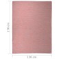 vidaXL Outdoor-Teppich Flachgewebe 120x170 cm Rot vidaXL Outdoor-Teppich Flachgewebe 120x170 cm Rot