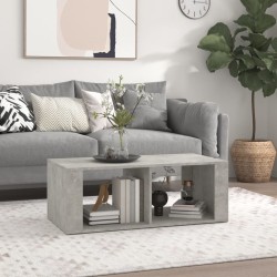 vidaXL Couchtisch Betongrau 100x50x36 cm Holzwerkstoff