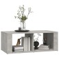 vidaXL Couchtisch Betongrau 100x50x36 cm Holzwerkstoff vidaXL Couchtisch Betongrau 100x50x36 cm Holzwerkstoff