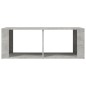vidaXL Couchtisch Betongrau 100x50x36 cm Holzwerkstoff vidaXL Couchtisch Betongrau 100x50x36 cm Holzwerkstoff