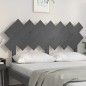 vidaXL Bett-Kopfteil Grau 141x3x80,5 cm Massivholz Kiefer vidaXL Bett-Kopfteil Grau 141x3x80,5 cm Massivholz Kiefer