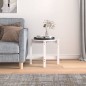 vidaXL Couchtisch Weiß Ø 52,5x45 cm Massivholz Kiefer vidaXL Couchtisch Weiß Ø 52,5x45 cm Massivholz Kiefer