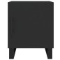 vidaXL Nachttisch Schwarz 40x40x50 cm Holzwerkstoff vidaXL Nachttisch Schwarz 40x40x50 cm Holzwerkstoff