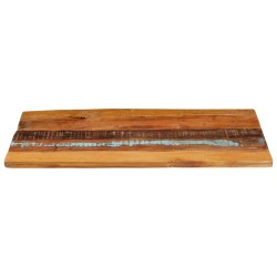 vidaXL Tischplatte Rechteckig 60x100 cm 25-27 mm Altholz Massiv
