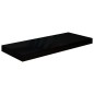 vidaXL Wandregale Schwebend 2 Stk. Hochglanz-Schwarz 60x23,5x3,8cm MDF vidaXL Wandregale Schwebend 2 Stk. Hochglanz-Schwarz 60x23,5x3,8cm MDF
