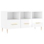 vidaXL TV-Schrank Hochglanz-Weiß 102x36x50 cm Holzwerkstoff vidaXL TV-Schrank Hochglanz-Weiß 102x36x50 cm Holzwerkstoff