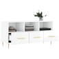 vidaXL TV-Schrank Hochglanz-Weiß 102x36x50 cm Holzwerkstoff vidaXL TV-Schrank Hochglanz-Weiß 102x36x50 cm Holzwerkstoff