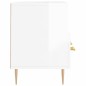 vidaXL TV-Schrank Hochglanz-Weiß 102x36x50 cm Holzwerkstoff vidaXL TV-Schrank Hochglanz-Weiß 102x36x50 cm Holzwerkstoff