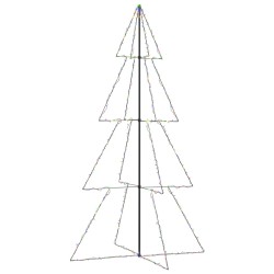 vidaXL Weihnachtsbaum Kegelform 360 LEDs Indoor und Outdoor 143x250 cm
