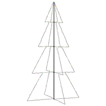 vidaXL Weihnachtsbaum Kegelform 360 LEDs Indoor und Outdoor 143x250 cm