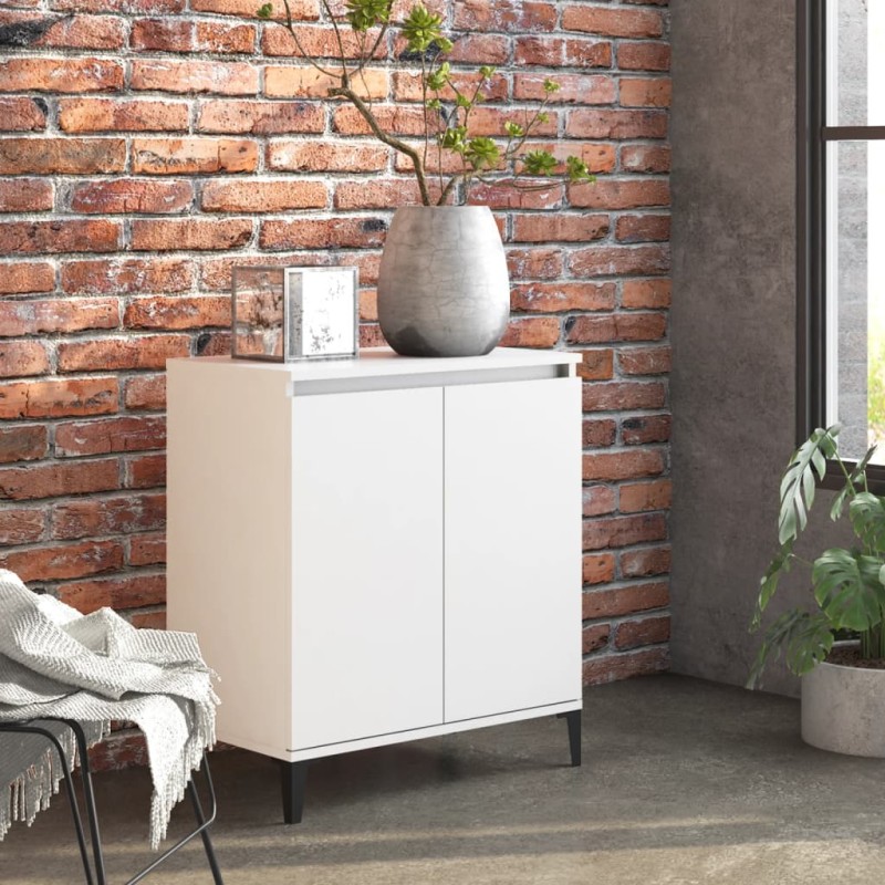 vidaXL Sideboard Weiß 60x35x70 cm Holzwerkstoff vidaXL Sideboard Weiß 60x35x70 cm Holzwerkstoff