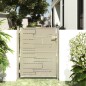 vidaXL Gartentor 100x125 cm Edelstahl vidaXL Gartentor 100x125 cm Edelstahl