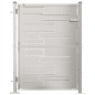 vidaXL Gartentor 100x125 cm Edelstahl vidaXL Gartentor 100x125 cm Edelstahl