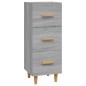 vidaXL Sideboard Grau Sonoma 34,5x34x90 cm Holzwerkstoff vidaXL Sideboard Grau Sonoma 34,5x34x90 cm Holzwerkstoff