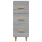 vidaXL Sideboard Grau Sonoma 34,5x34x90 cm Holzwerkstoff vidaXL Sideboard Grau Sonoma 34,5x34x90 cm Holzwerkstoff