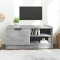vidaXL TV-Schrank Betongrau 80x35x36,5 cm Holzwerkstoff vidaXL TV-Schrank Betongrau 80x35x36,5 cm Holzwerkstoff