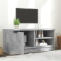 vidaXL TV-Schrank Betongrau 80x35x36,5 cm Holzwerkstoff vidaXL TV-Schrank Betongrau 80x35x36,5 cm Holzwerkstoff