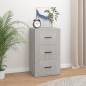 vidaXL Sideboard Betongrau 40x33x70 cm Holzwerkstoff vidaXL Sideboard Betongrau 40x33x70 cm Holzwerkstoff