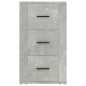 vidaXL Sideboard Betongrau 40x33x70 cm Holzwerkstoff vidaXL Sideboard Betongrau 40x33x70 cm Holzwerkstoff