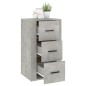 vidaXL Sideboard Betongrau 40x33x70 cm Holzwerkstoff vidaXL Sideboard Betongrau 40x33x70 cm Holzwerkstoff