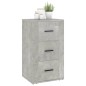 vidaXL Sideboard Betongrau 40x33x70 cm Holzwerkstoff vidaXL Sideboard Betongrau 40x33x70 cm Holzwerkstoff