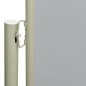 vidaXL Seitenmarkise Ausziehbar 160x300 cm Grau vidaXL Seitenmarkise Ausziehbar 160x300 cm Grau
