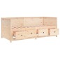 vidaXL Tagesbett 75x190 cm Massivholz Kiefer vidaXL Tagesbett 75x190 cm Massivholz Kiefer