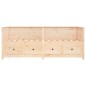 vidaXL Tagesbett 75x190 cm Massivholz Kiefer vidaXL Tagesbett 75x190 cm Massivholz Kiefer