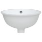 Waschbecken Weiß 33x29x16,5 cm Oval Keramik Waschbecken Weiß 33x29x16,5 cm Oval Keramik