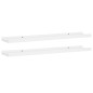 vidaXL Bilderleisten 2 Stk. Weiß 80x9x3 cm MDF vidaXL Bilderleisten 2 Stk. Weiß 80x9x3 cm MDF