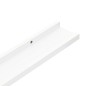 vidaXL Bilderleisten 2 Stk. Weiß 80x9x3 cm MDF vidaXL Bilderleisten 2 Stk. Weiß 80x9x3 cm MDF