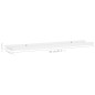vidaXL Bilderleisten 2 Stk. Weiß 80x9x3 cm MDF vidaXL Bilderleisten 2 Stk. Weiß 80x9x3 cm MDF