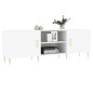 vidaXL TV-Schrank Hochglanz-Weiß 150x30x50 cm Holzwerkstoff vidaXL TV-Schrank Hochglanz-Weiß 150x30x50 cm Holzwerkstoff