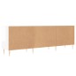 vidaXL TV-Schrank Hochglanz-Weiß 150x30x50 cm Holzwerkstoff vidaXL TV-Schrank Hochglanz-Weiß 150x30x50 cm Holzwerkstoff