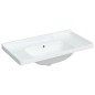 Waschbecken Weiß 91,5x48x23 cm Rechteckig Keramik Waschbecken Weiß 91,5x48x23 cm Rechteckig Keramik