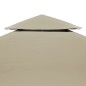 vidaXL Pavillon-Ersatzdach 310 g/m² Beige 3x3 m vidaXL Pavillon-Ersatzdach 310 g/m² Beige 3x3 m