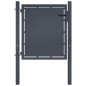 vidaXL Gartentor Stahl 100 x 75 cm Anthrazit vidaXL Gartentor Stahl 100 x 75 cm Anthrazit