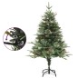 vidaXL Weihnachtsbaum mit LEDs & Kiefernzapfen Grün 150 cm PVC & PE vidaXL Weihnachtsbaum mit LEDs & Kiefernzapfen Grün 150 cm PVC & PE
