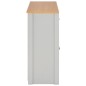 vidaXL Sideboard Grau 112x35x81 cm vidaXL Sideboard Grau 112x35x81 cm