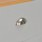 vidaXL Sideboard Grau 112x35x81 cm vidaXL Sideboard Grau 112x35x81 cm